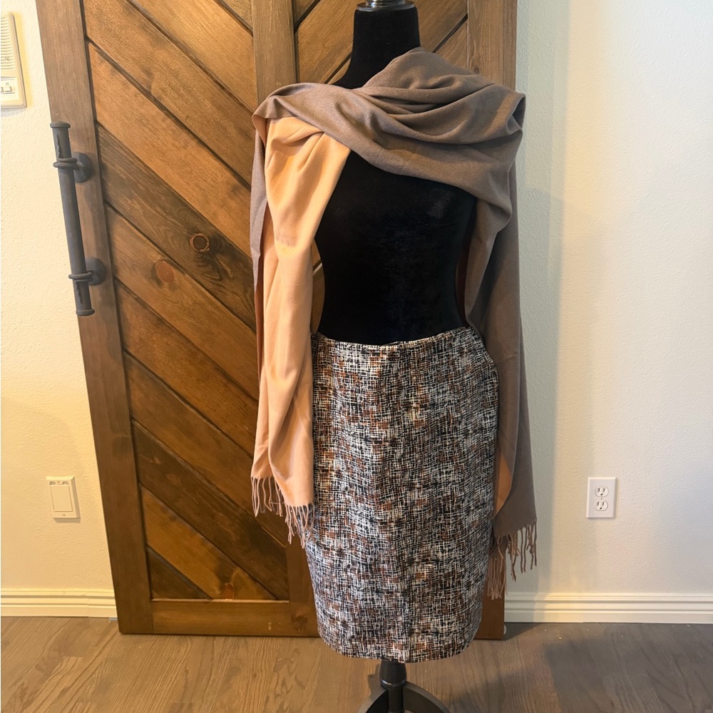 Elegant Multicolor Women's Pencil Skirt
